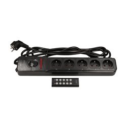 PRZEDŁUŻACZ 5 GNIAZD 2P+Z, STEROWANY BEZPRZEWODOWO, KABEL 3X1,5MM2, DŁUGOŚĆ 3M ORNO PRZEDŁUŻACZ 5 GNIAZD 2P+Z, STEROWANY BEZPRZEWODOWO, KABEL 3X1,5MM2, DŁUGOŚĆ 3M ORNO