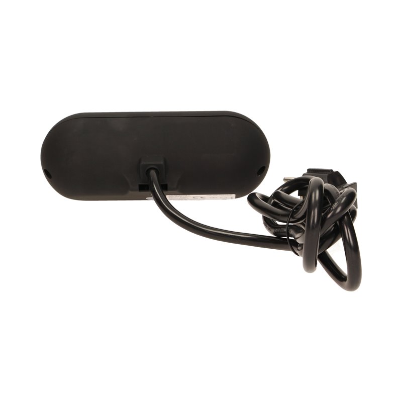 GNIAZDO MEBLOWE Z UCHWYTEM MONTAŻOWYM, ŁADOWARKĄ USB, 2 GNIAZDA 2P+Z, 2XUSB, PRZEWÓD 3X1,5MM2 - 1,4M, CZARNE ORNO