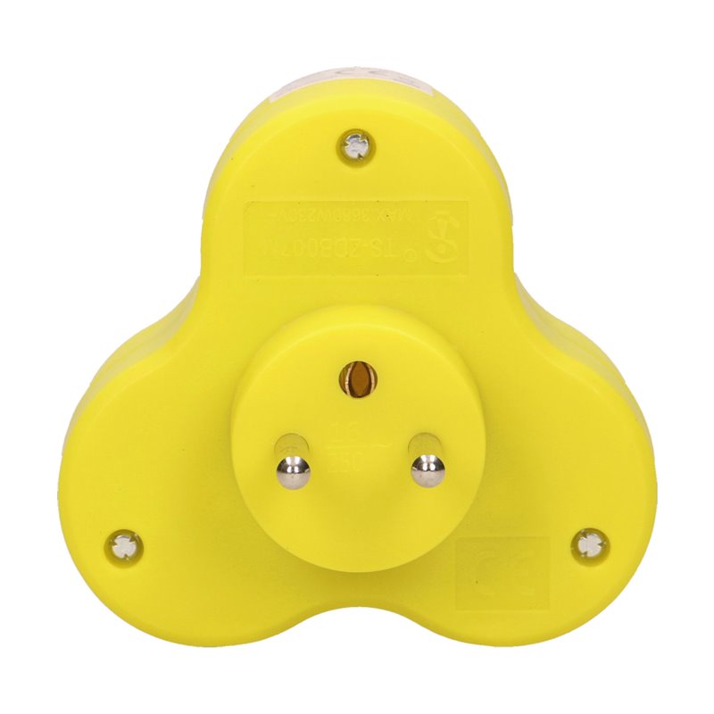 ROZGAŁĘŹNIK 3X2P+Z, ŻÓŁTY ORNO ROZGAŁĘŹNIK 3X2P+Z, ŻÓŁTY ORNO