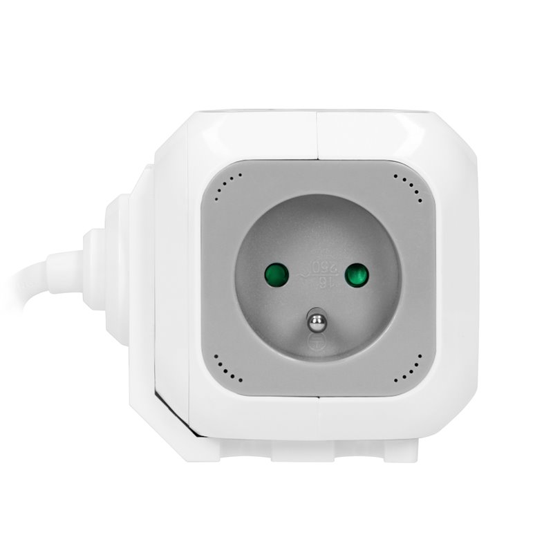 PRZEDŁUŻACZ 4 KROTNY 2P+Z, ŁADOWARKA 2XUSB, 1,4M H05VV-F 3X1MM2, SZARO-BIAŁY ORNO PRZEDŁUŻACZ 4 KROTNY 2P+Z, ŁADOWARKA 2XUSB, 1,4M H05VV-F 3X1MM2, SZARO-BIAŁY ORNO