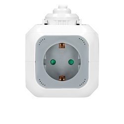 PRZEDŁUŻACZ 4 KROTNY 2P+Z (SCHUKO), ŁADOWARKA 2XUSB, 1,4M H05VV-F 3X1,5MM2, SZARO-BIAŁY ORNO PRZEDŁUŻACZ 4 KROTNY 2P+Z (SCHUKO), ŁADOWARKA 2XUSB, 1,4M H05VV-F 3X1,5MM2, SZARO-BIAŁY ORNO