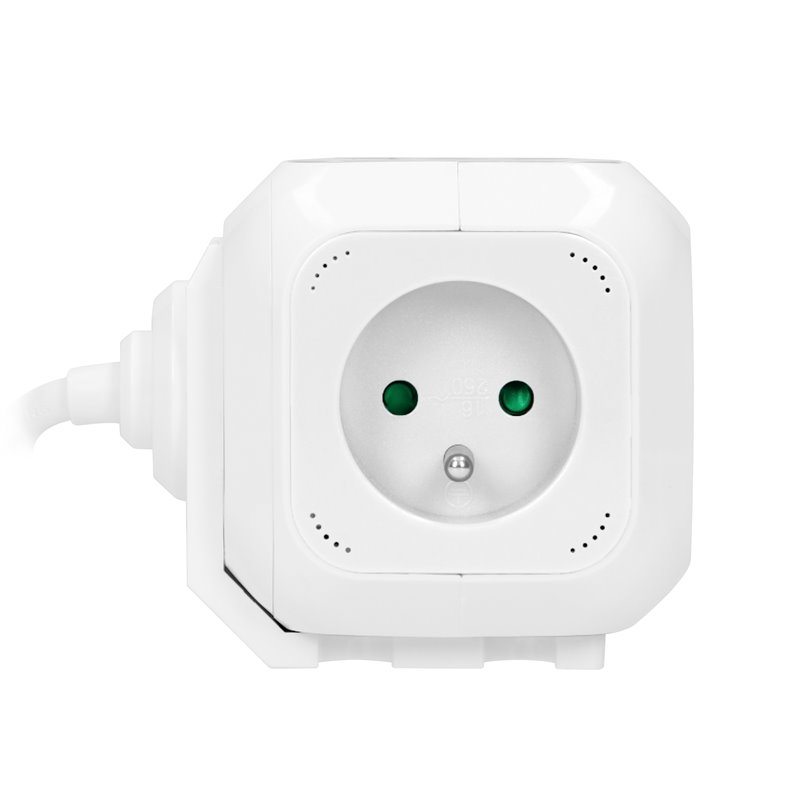 PRZEDŁUŻACZ 4 KROTNY 2P+Z, ŁADOWARKA 2XUSB, 1,4M H05VV-F 3X1MM2, BIAŁY ORNO PRZEDŁUŻACZ 4 KROTNY 2P+Z, ŁADOWARKA 2XUSB, 1,4M H05VV-F 3X1MM2, BIAŁY ORNO