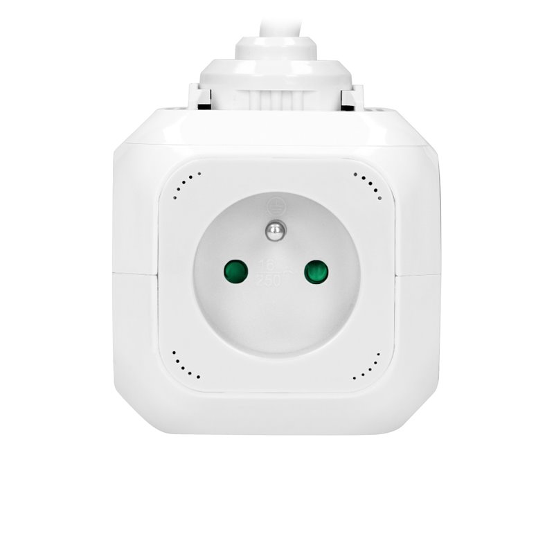 PRZEDŁUŻACZ 4 KROTNY 2P+Z, ŁADOWARKA 2XUSB, 1,4M H05VV-F 3X1MM2, BIAŁY ORNO PRZEDŁUŻACZ 4 KROTNY 2P+Z, ŁADOWARKA 2XUSB, 1,4M H05VV-F 3X1MM2, BIAŁY ORNO