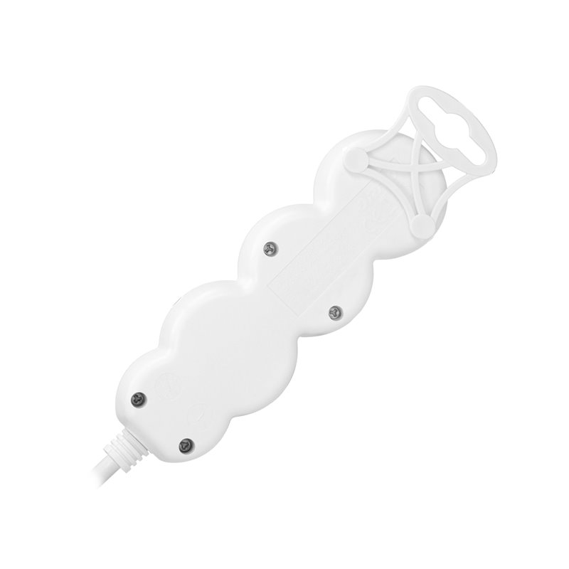 PRZEDŁUŻACZ 3-KROTNY 2P+Z (SCHUKO), 1,5M H05VV-F 3X1,0MM2 , IMAX10A, BIAŁY ORNO PRZEDŁUŻACZ 3-KROTNY 2P+Z (SCHUKO), 1,5M H05VV-F 3X1,0MM2 , IMAX10A, BIAŁY ORNO