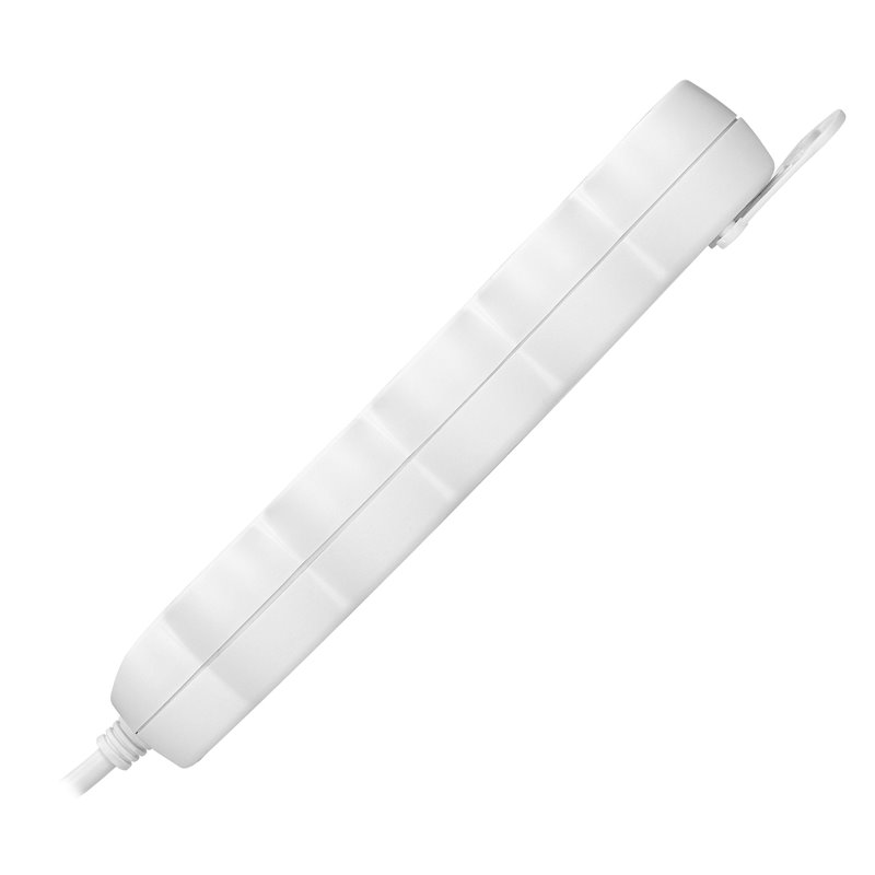 PRZEDŁUŻACZ 5-KROTNY 2P+Z, 3M H05VV-F 3X1,0MM2, IMAX10A, BIAŁY ORNO PRZEDŁUŻACZ 5-KROTNY 2P+Z, 3M H05VV-F 3X1,0MM2, IMAX10A, BIAŁY ORNO