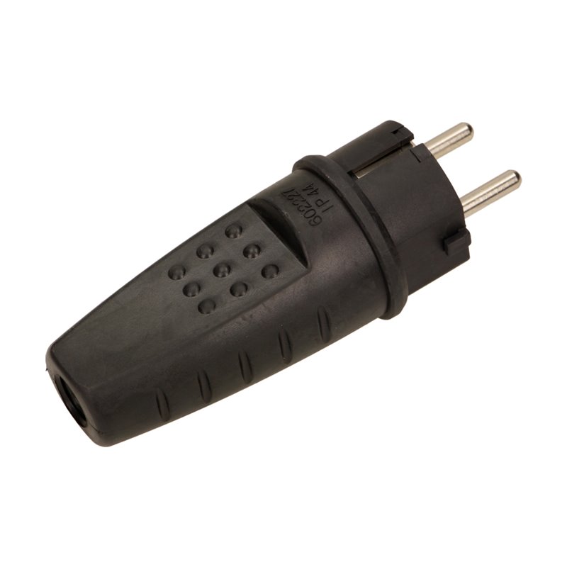 WTYCZKA GUMOWA PROSTA IP44, CZARNA ORNO WTYCZKA GUMOWA PROSTA IP44, CZARNA ORNO