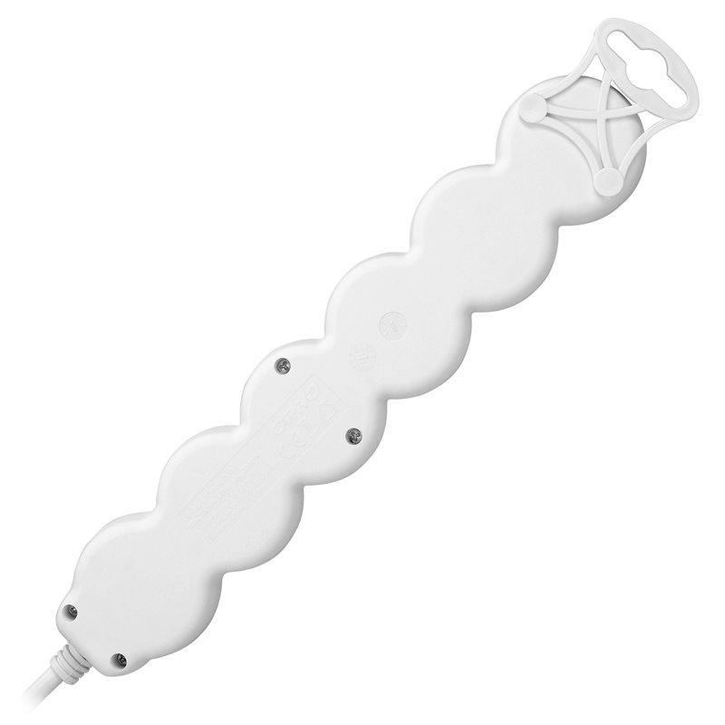 PRZEDŁUŻACZ 5-KROTNY 2P+Z (SCHUKO), Z WYŁĄCZNIKIEM, 3M H05VV-F 3X1,0MM2, IMAX10A, BIAŁY ORNO PRZEDŁUŻACZ 5-KROTNY 2P+Z (SCHUKO), Z WYŁĄCZNIKIEM, 3M H05VV-F 3X1,0MM2, IMAX10A, BIAŁY ORNO