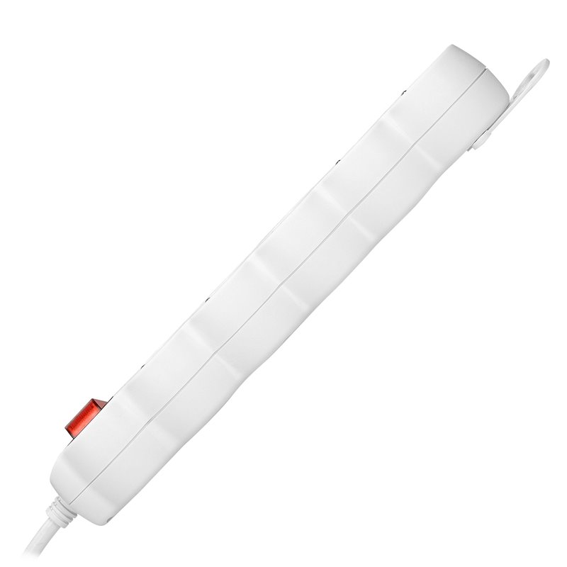 PRZEDŁUŻACZ 5-KROTNY 2P+Z (SCHUKO), Z WYŁĄCZNIKIEM, 3M H05VV-F 3X1,0MM2, IMAX10A, BIAŁY ORNO PRZEDŁUŻACZ 5-KROTNY 2P+Z (SCHUKO), Z WYŁĄCZNIKIEM, 3M H05VV-F 3X1,0MM2, IMAX10A, BIAŁY ORNO