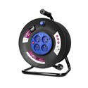 PRZEDŁUŻACZ BĘBNOWY, 4 GNIAZDA 2P+Z, KABEL PVC H05VV-F 3X1,5MM2, DŁUGOŚĆ 30M, TERMIK, PRZESŁONY TORÓW PRĄDOWYCH. ORNO
