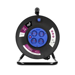 PRZEDŁUŻACZ BĘBNOWY, 4 GNIAZDA 2P+Z, KABEL PVC H05VV-F 3X1,5MM2, DŁUGOŚĆ 30M, TERMIK, PRZESŁONY TORÓW PRĄDOWYCH. ORNO PRZEDŁUŻACZ BĘBNOWY, 4 GNIAZDA 2P+Z, KABEL PVC H05VV-F 3X1,5MM2, DŁUGOŚĆ 30M, TERMIK, PRZESŁONY TORÓW PRĄDOWYCH. ORNO