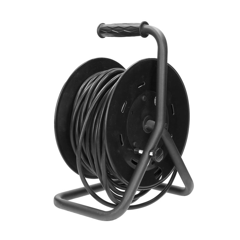 PRZEDŁUŻACZ BĘBNOWY, 4 GNIAZDA 2P+Z (SCHUKO), KABEL PVC H05VV-F 3X1,5MM2, DŁUGOŚĆ - 25M, STAŁE GNIAZDA, TERMIK, PRZESŁONY TORÓW PRZEDŁUŻACZ BĘBNOWY, 4 GNIAZDA 2P+Z (SCHUKO), KABEL PVC H05VV-F 3X1,5MM2, DŁUGOŚĆ - 25M, STAŁE GNIAZDA, TERMIK, PRZESŁONY TORÓW