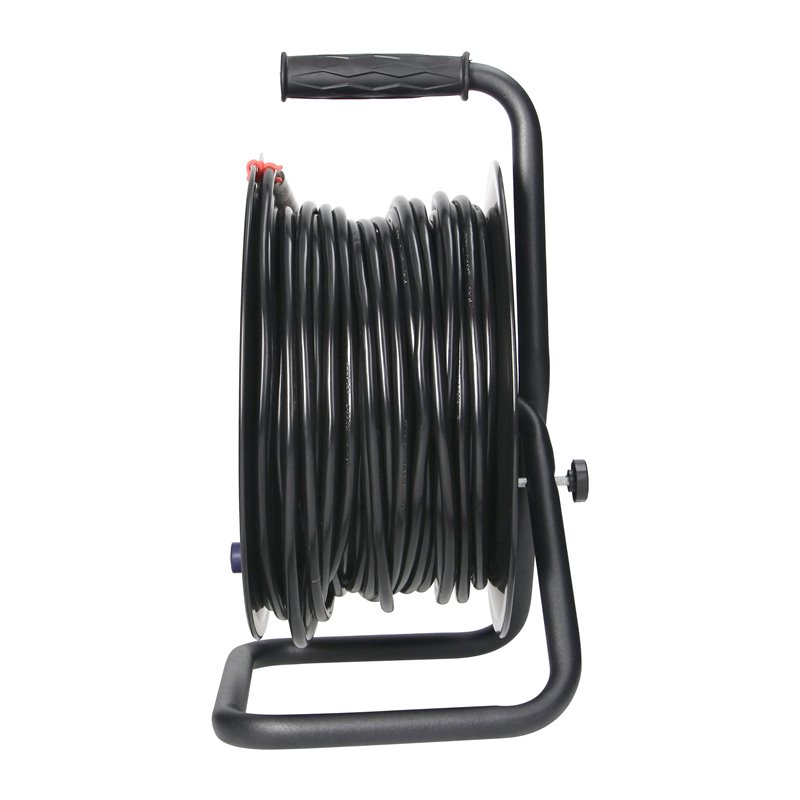PRZEDŁUŻACZ BĘBNOWY, 4 GNIAZDA 2P+Z (SCHUKO), KABEL PVC H05VV-F 3X1,5MM2, DŁUGOŚĆ - 50M, STAŁE GNIAZDA, TERMIK, PRZESŁONY TORÓW PRZEDŁUŻACZ BĘBNOWY, 4 GNIAZDA 2P+Z (SCHUKO), KABEL PVC H05VV-F 3X1,5MM2, DŁUGOŚĆ - 50M, STAŁE GNIAZDA, TERMIK, PRZESŁONY TORÓW