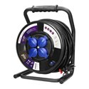 PRZEDŁUŻACZ BĘBNOWY PROFESJONALNY IP44, 4 GNIAZDA 2P+Z (SCHUKO), KABEL GUMOWY OLEJOODPORNY, H07RN-F 3X2,5MM2, DŁUGOŚĆ 40M, UNIKA PRZEDŁUŻACZ BĘBNOWY PROFESJONALNY IP44, 4 GNIAZDA 2P+Z (SCHUKO), KABEL GUMOWY OLEJOODPORNY, H07RN-F 3X2,5MM2, DŁUGOŚĆ 40M, UNIKA
