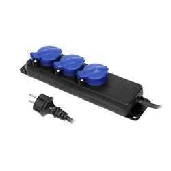 PRZEDŁUŻACZ WARSZTATOWY BRYZGOSZCZELNY IP44, 3 GNIAZDA 2P+Z (SCHUKO) IP44, PRZEWÓD GUMOWY, H05RR-F 3X1,5MM2, DŁUGOŚĆ 3M ORNO PRZEDŁUŻACZ WARSZTATOWY BRYZGOSZCZELNY IP44, 3 GNIAZDA 2P+Z (SCHUKO) IP44, PRZEWÓD GUMOWY, H05RR-F 3X1,5MM2, DŁUGOŚĆ 3M ORNO