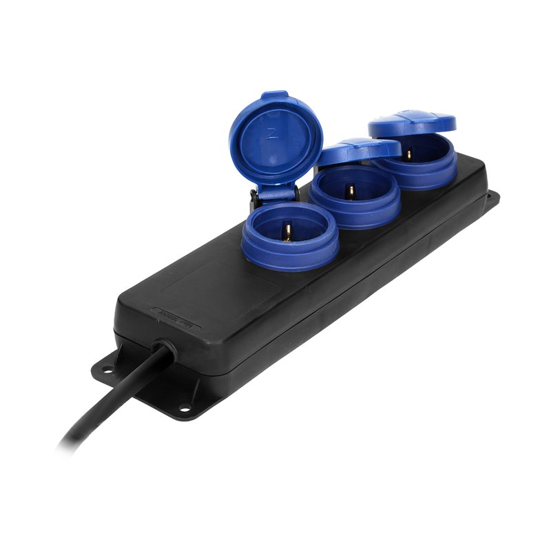 PRZEDŁUŻACZ WARSZTATOWY BRYZGOSZCZELNY IP44, 3 GNIAZDA 2P+Z (SCHUKO) IP44, PRZEWÓD GUMOWY, H05RR-F 3X1,5MM2, DŁUGOŚĆ 3M ORNO PRZEDŁUŻACZ WARSZTATOWY BRYZGOSZCZELNY IP44, 3 GNIAZDA 2P+Z (SCHUKO) IP44, PRZEWÓD GUMOWY, H05RR-F 3X1,5MM2, DŁUGOŚĆ 3M ORNO