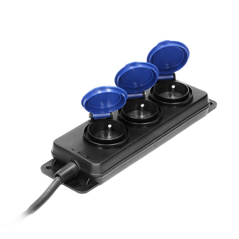 PRZEDŁUŻACZ WARSZTATOWY BRYZGOSZCZELNY IP44, 3 GNIAZDA 2P+Z IP44, PRZEWÓD GUMOWY, H05RR-F 3X1,5MM2, DŁUGOŚĆ 3M ORNO PRZEDŁUŻACZ WARSZTATOWY BRYZGOSZCZELNY IP44, 3 GNIAZDA 2P+Z IP44, PRZEWÓD GUMOWY, H05RR-F 3X1,5MM2, DŁUGOŚĆ 3M ORNO