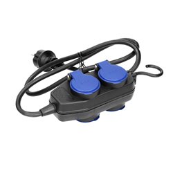PRZEDŁUŻACZ WARSZTATOWY BRYZGOSZCZELNY IP44, 4 GNIAZDA (2+2) 2P+Z IP44, PRZEWÓD GUMOWY, H05RR-F 3X1,5MM2, DŁUGOŚĆ 10M ORNO PRZEDŁUŻACZ WARSZTATOWY BRYZGOSZCZELNY IP44, 4 GNIAZDA (2+2) 2P+Z IP44, PRZEWÓD GUMOWY, H05RR-F 3X1,5MM2, DŁUGOŚĆ 10M ORNO