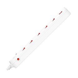 LISTWA ZASILAJĄCA "MULTISWITCH", 6 GNIAZD 2P+Z, KABEL 3X1,0MM2, DŁUGOŚĆ 1,5M, Z WYŁĄCZNIKAMI PODŚWIETLANYMI: GŁÓWNYM DWUTOROWYM LISTWA ZASILAJĄCA "MULTISWITCH", 6 GNIAZD 2P+Z, KABEL 3X1,0MM2, DŁUGOŚĆ 1,5M, Z WYŁĄCZNIKAMI PODŚWIETLANYMI: GŁÓWNYM DWUTOROWYM