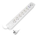 LISTWA PRZECIWPRZEPIĘCIOWA, 6 GNIAZD 2P+Z (SCHUKO), KABEL 3X1,5MM2, DŁUGOŚĆ 3M, Z WYŁĄCZNIKIEM PODŚWIETLANYM DWUTOROWYM. 16A/230 LISTWA PRZECIWPRZEPIĘCIOWA, 6 GNIAZD 2P+Z (SCHUKO), KABEL 3X1,5MM2, DŁUGOŚĆ 3M, Z WYŁĄCZNIKIEM PODŚWIETLANYM DWUTOROWYM. 16A/230