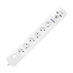 LISTWA PRZECIWPRZEPIĘCIOWA, 6 GNIAZD 2P+Z, KABEL 3X1,0MM2, DŁUGOŚĆ 3M, Z WYŁĄCZNIKIEM PODŚWIETLANYM DWUTOROWYM. 10A/230 VAC, OCH LISTWA PRZECIWPRZEPIĘCIOWA, 6 GNIAZD 2P+Z, KABEL 3X1,0MM2, DŁUGOŚĆ 3M, Z WYŁĄCZNIKIEM PODŚWIETLANYM DWUTOROWYM. 10A/230 VAC, OCH