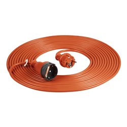 PRZEDŁUŻACZ OGRODOWY POMARAŃCZOWY ZALEWANY, 1X2P+Z (SCHUKO) 10M, H03VV-F 3X1,0MM2, 230VAC/10A, PRODUKT POLSKI ORNO PRZEDŁUŻACZ OGRODOWY POMARAŃCZOWY ZALEWANY, 1X2P+Z (SCHUKO) 10M, H03VV-F 3X1,0MM2, 230VAC/10A, PRODUKT POLSKI ORNO