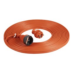PRZEDŁUŻACZ OGRODOWY POMARAŃCZOWY ZALEWANY, 1X2P+Z (SCHUKO) 20M, H03VV-F 3X1,0MM2, 230VAC/10A, PRODUKT POLSKI ORNO PRZEDŁUŻACZ OGRODOWY POMARAŃCZOWY ZALEWANY, 1X2P+Z (SCHUKO) 20M, H03VV-F 3X1,0MM2, 230VAC/10A, PRODUKT POLSKI ORNO