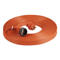 PRZEDŁUŻACZ OGRODOWY POMARAŃCZOWY ZALEWANY, 1X2P+Z (SCHUKO) 40M, H03VV-F 3X1,0MM2, 230VAC/10A, PRODUKT POLSKI ORNO PRZEDŁUŻACZ OGRODOWY POMARAŃCZOWY ZALEWANY, 1X2P+Z (SCHUKO) 40M, H03VV-F 3X1,0MM2, 230VAC/10A, PRODUKT POLSKI ORNO