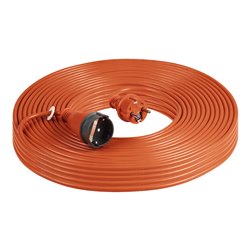 PRZEDŁUŻACZ OGRODOWY POMARAŃCZOWY ZALEWANY, 1X2P+Z (SCHUKO) 50M, H03VV-F 3X1,0MM2, 230VAC/10A, PRODUKT POLSKI ORNO PRZEDŁUŻACZ OGRODOWY POMARAŃCZOWY ZALEWANY, 1X2P+Z (SCHUKO) 50M, H03VV-F 3X1,0MM2, 230VAC/10A, PRODUKT POLSKI ORNO