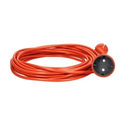 PRZEDŁUŻACZ OGRODOWY POMARAŃCZOWY ZALEWANY, 1X2P 10M, OMY 2X1MM2, 230VAC/10A, PRODUKT POLSKI ORNO PRZEDŁUŻACZ OGRODOWY POMARAŃCZOWY ZALEWANY, 1X2P 10M, OMY 2X1MM2, 230VAC/10A, PRODUKT POLSKI ORNO
