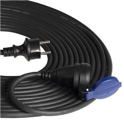 PRZEDŁUŻACZ WARSZTATOWY BRYZGOSZCZELNY IP44, 1X2P+Z 20M,KABEL GUMOWY OLEJOODPORNY H07RN-F 3X1,5MM2, 230VAC/16A ORNO PRZEDŁUŻACZ WARSZTATOWY BRYZGOSZCZELNY IP44, 1X2P+Z 20M,KABEL GUMOWY OLEJOODPORNY H07RN-F 3X1,5MM2, 230VAC/16A ORNO