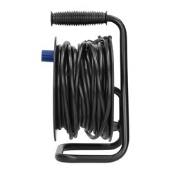 PRZEDŁUŻACZ BĘBNOWY MINI, 4 GNIAZDA 2P+Z (SCHUKO), METALOWY STOJAK, POLWINIT H05VV-F 3X1MM2 - 15M ORNO PRZEDŁUŻACZ BĘBNOWY MINI, 4 GNIAZDA 2P+Z (SCHUKO), METALOWY STOJAK, POLWINIT H05VV-F 3X1MM2 - 15M ORNO