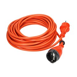PRZEDŁUŻACZ OGRODOWY POMARAŃCZOWY ZALEWANY, 1X2P+Z (SCHUKO) 10M, H05VV-F 3X1,5MM2, 230VAC/16A, PRODUKT POLSKI ORNO PRZEDŁUŻACZ OGRODOWY POMARAŃCZOWY ZALEWANY, 1X2P+Z (SCHUKO) 10M, H05VV-F 3X1,5MM2, 230VAC/16A, PRODUKT POLSKI ORNO