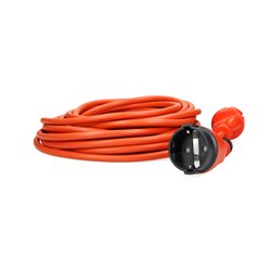 PRZEDŁUŻACZ OGRODOWY POMARAŃCZOWY ZALEWANY, 1X2P+Z (SCHUKO) 10M, H05VV-F 3X1,5MM2, 230VAC/16A, PRODUKT POLSKI ORNO PRZEDŁUŻACZ OGRODOWY POMARAŃCZOWY ZALEWANY, 1X2P+Z (SCHUKO) 10M, H05VV-F 3X1,5MM2, 230VAC/16A, PRODUKT POLSKI ORNO
