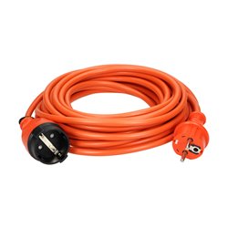 PRZEDŁUŻACZ OGRODOWY POMARAŃCZOWY ZALEWANY, 1X2P+Z (SCHUKO) 10M, H05VV-F 3X1,5MM2, 230VAC/16A, PRODUKT POLSKI ORNO PRZEDŁUŻACZ OGRODOWY POMARAŃCZOWY ZALEWANY, 1X2P+Z (SCHUKO) 10M, H05VV-F 3X1,5MM2, 230VAC/16A, PRODUKT POLSKI ORNO