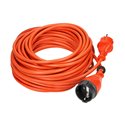PRZEDŁUŻACZ OGRODOWY POMARAŃCZOWY ZALEWANY, 1X2P+Z (SCHUKO) 25M, H05VV-F 3X1,5MM2, 230VAC/16A , PRODUKT POLSKI ORNO PRZEDŁUŻACZ OGRODOWY POMARAŃCZOWY ZALEWANY, 1X2P+Z (SCHUKO) 25M, H05VV-F 3X1,5MM2, 230VAC/16A , PRODUKT POLSKI ORNO