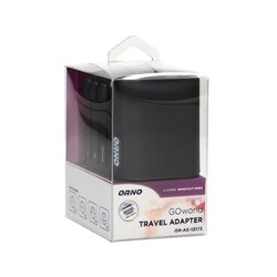 GOWORLD UNIWERSALNY ADAPTER PODRÓŻNY DO PONAD 200 KRAJÓW ŚWIATA, 100-240V, 8A ORNO GOWORLD UNIWERSALNY ADAPTER PODRÓŻNY DO PONAD 200 KRAJÓW ŚWIATA, 100-240V, 8A ORNO
