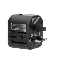 GOWORLD USB UNIWERSALNY ADAPTER PODRÓŻNY DO PONAD 200 KRAJÓW ŚWIATA, 100-240V, 8A, 2 X USB, 5V 2,4A INTELIGENTNA IDENTYFIKACJA O GOWORLD USB UNIWERSALNY ADAPTER PODRÓŻNY DO PONAD 200 KRAJÓW ŚWIATA, 100-240V, 8A, 2 X USB, 5V 2,4A INTELIGENTNA IDENTYFIKACJA O
