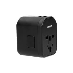 GOWORLD USB UNIWERSALNY ADAPTER PODRÓŻNY DO PONAD 200 KRAJÓW ŚWIATA, 100-240V, 8A, 2 X USB, 5V 2,4A INTELIGENTNA IDENTYFIKACJA O GOWORLD USB UNIWERSALNY ADAPTER PODRÓŻNY DO PONAD 200 KRAJÓW ŚWIATA, 100-240V, 8A, 2 X USB, 5V 2,4A INTELIGENTNA IDENTYFIKACJA O