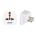 ADAPTER PODRÓŻNY - WORLD TO USA, 230V/10A, BIAŁY ORNO ADAPTER PODRÓŻNY - WORLD TO USA, 230V/10A, BIAŁY ORNO