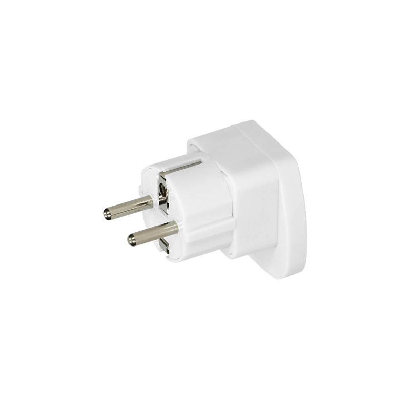 ADAPTER PODRÓŻNY - WORLD TO EU, 230V/10A, BIAŁY ORNO ADAPTER PODRÓŻNY - WORLD TO EU, 230V/10A, BIAŁY ORNO