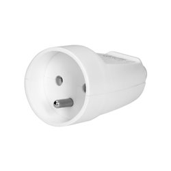 GNIAZDO PRZENOŚNE POJEDYNCZE ROZBIERALNE, 16A, 250V, 2P+Z, BIAŁE ORNO GNIAZDO PRZENOŚNE POJEDYNCZE ROZBIERALNE, 16A, 250V, 2P+Z, BIAŁE ORNO