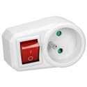 ADAPTER 2P-Z Z WŁĄCZNIKIEM ORNO ADAPTER 2P-Z Z WŁĄCZNIKIEM ORNO