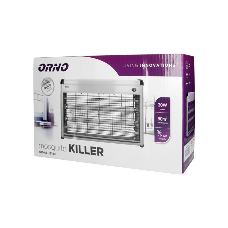 ELEKTRYCZNA LAMPKA NA KOMARY, 30W, 80M2 ORNO ELEKTRYCZNA LAMPKA NA KOMARY, 30W, 80M2 ORNO