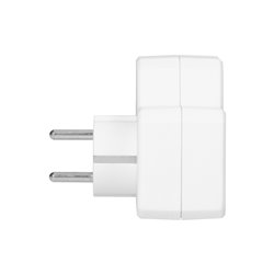 ROZGAŁĘŹNIK 1X2P+Z (SCHUKO), 2X2P/II Z WŁĄCZNIKIEM, BIAŁY ORNO ROZGAŁĘŹNIK 1X2P+Z (SCHUKO), 2X2P/II Z WŁĄCZNIKIEM, BIAŁY ORNO