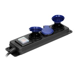 PRZEDŁUŻACZ WARSZTATOWY BRYZGOSZCZELNY Z WYŁĄCZNIKIEM IP44, 3 GNIAZDA 2P+Z IP44, PRZEWÓD GUMOWY, H05RR-F 3X1,5MM2, DŁUGOŚĆ 3M OR PRZEDŁUŻACZ WARSZTATOWY BRYZGOSZCZELNY Z WYŁĄCZNIKIEM IP44, 3 GNIAZDA 2P+Z IP44, PRZEWÓD GUMOWY, H05RR-F 3X1,5MM2, DŁUGOŚĆ 3M OR