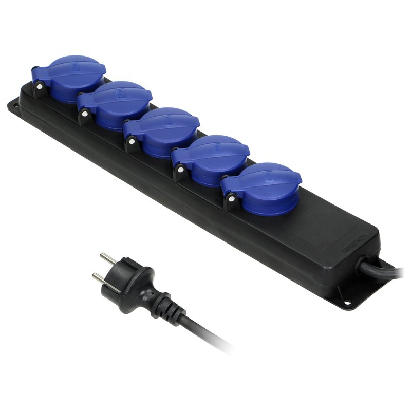 PRZEDŁUŻACZ WARSZTATOWY BRYZGOSZCZELNY IP44, 5 GNIAZDA 2P+Z IP44, PRZEWÓD GUMOWY, H05RR-F 3X1,5MM2, DŁUGOŚĆ 3M ORNO PRZEDŁUŻACZ WARSZTATOWY BRYZGOSZCZELNY IP44, 5 GNIAZDA 2P+Z IP44, PRZEWÓD GUMOWY, H05RR-F 3X1,5MM2, DŁUGOŚĆ 3M ORNO
