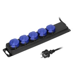 PRZEDŁUŻACZ WARSZTATOWY BRYZGOSZCZELNY IP44, 5 GNIAZDA 2P+Z IP44, PRZEWÓD GUMOWY, H05RR-F 3X1,5MM2, DŁUGOŚĆ 3M ORNO PRZEDŁUŻACZ WARSZTATOWY BRYZGOSZCZELNY IP44, 5 GNIAZDA 2P+Z IP44, PRZEWÓD GUMOWY, H05RR-F 3X1,5MM2, DŁUGOŚĆ 3M ORNO