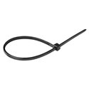 OPASKA KABLOWA, KOLOR CZARNY,ODPORNA NA UV, SZEROKOŚĆ 2,5MM, DŁUGOŚĆ 200MM, 100 SZTUK. ORNO