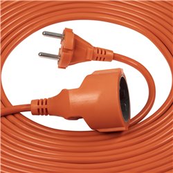 PRZEDŁUŻACZ OGRODOWY JEDNOGNIAZDOWY PVC 2X1MM2, DŁUGOŚĆ 30M ORNO PRZEDŁUŻACZ OGRODOWY JEDNOGNIAZDOWY PVC 2X1MM2, DŁUGOŚĆ 30M ORNO