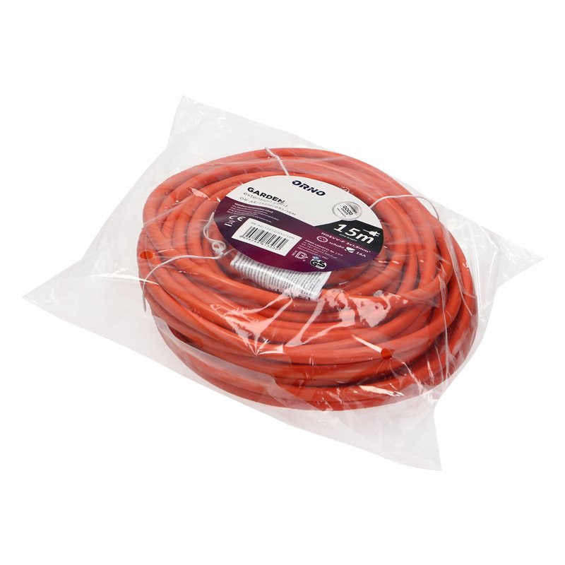 PRZEDŁUŻACZ OGRODOWY JEDNOGNIAZDOWY PVC 3X1,5MM2, DŁUGOŚĆ 15M ORNO PRZEDŁUŻACZ OGRODOWY JEDNOGNIAZDOWY PVC 3X1,5MM2, DŁUGOŚĆ 15M ORNO